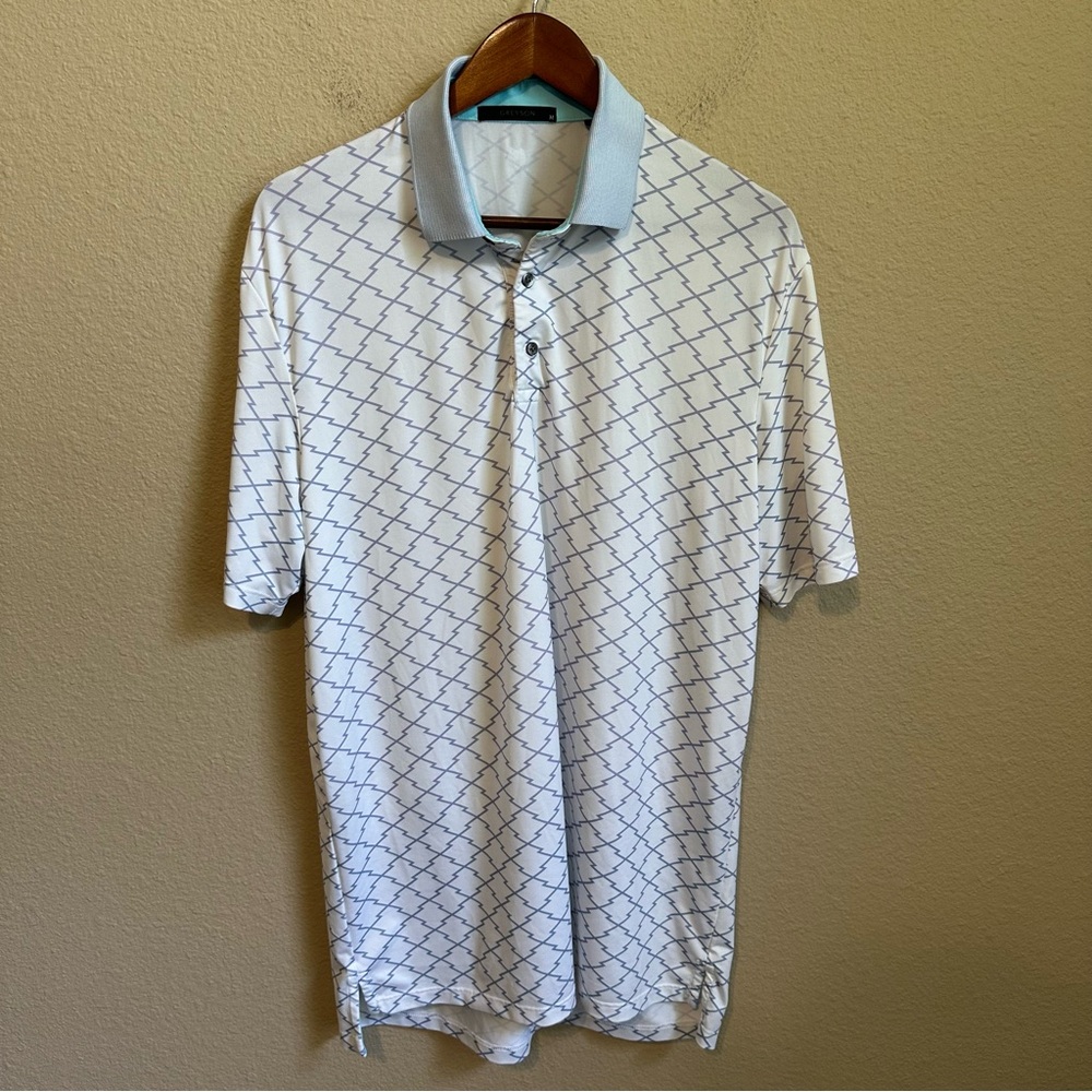 Greyson Men’s Patterned Glenmoor Country Club Golf Polo